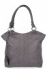 Uniwersalne Torebki Damskie XL firmy Hernan Shopper Bag Szara